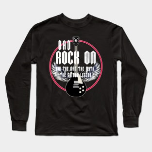 dad the man the myth the guitar legend Long Sleeve T-Shirt